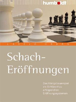 cover image of Schach-Eröffnungen